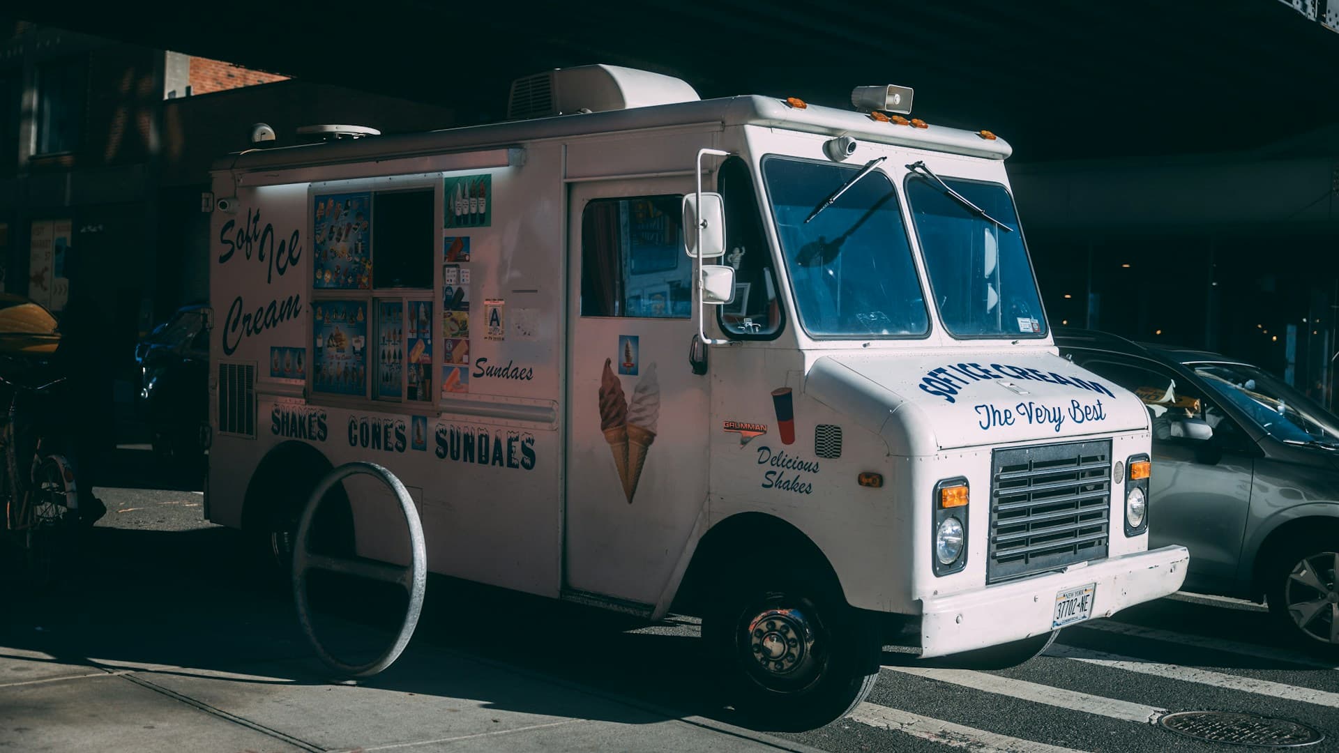 Photo Shoot Ideas That Pop With an Ice Cream Truck Backdrop