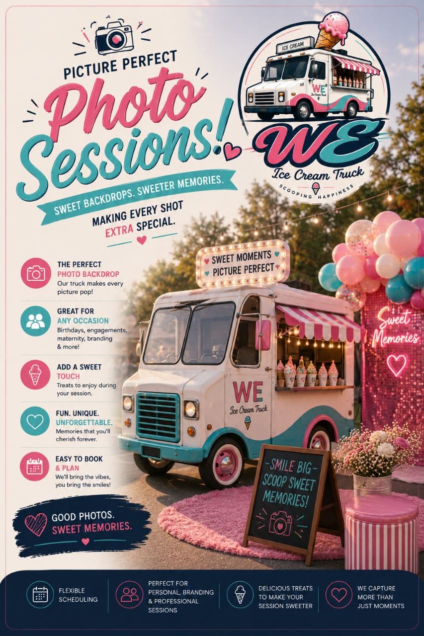 School Occasions catering by WE Ice Cream Truck